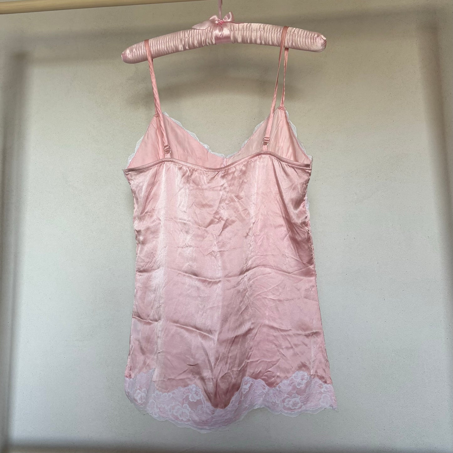 Silk lace cami (S)