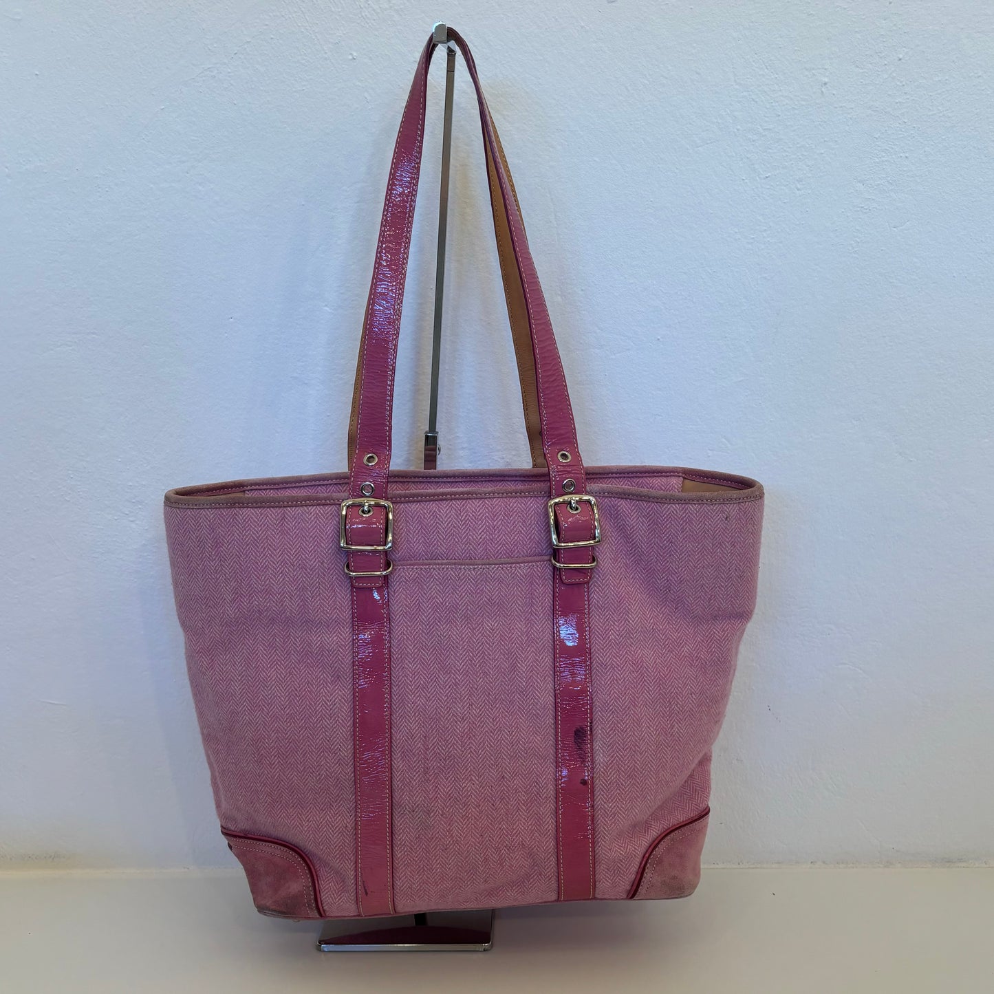 Coach Herringbone Tote Purse