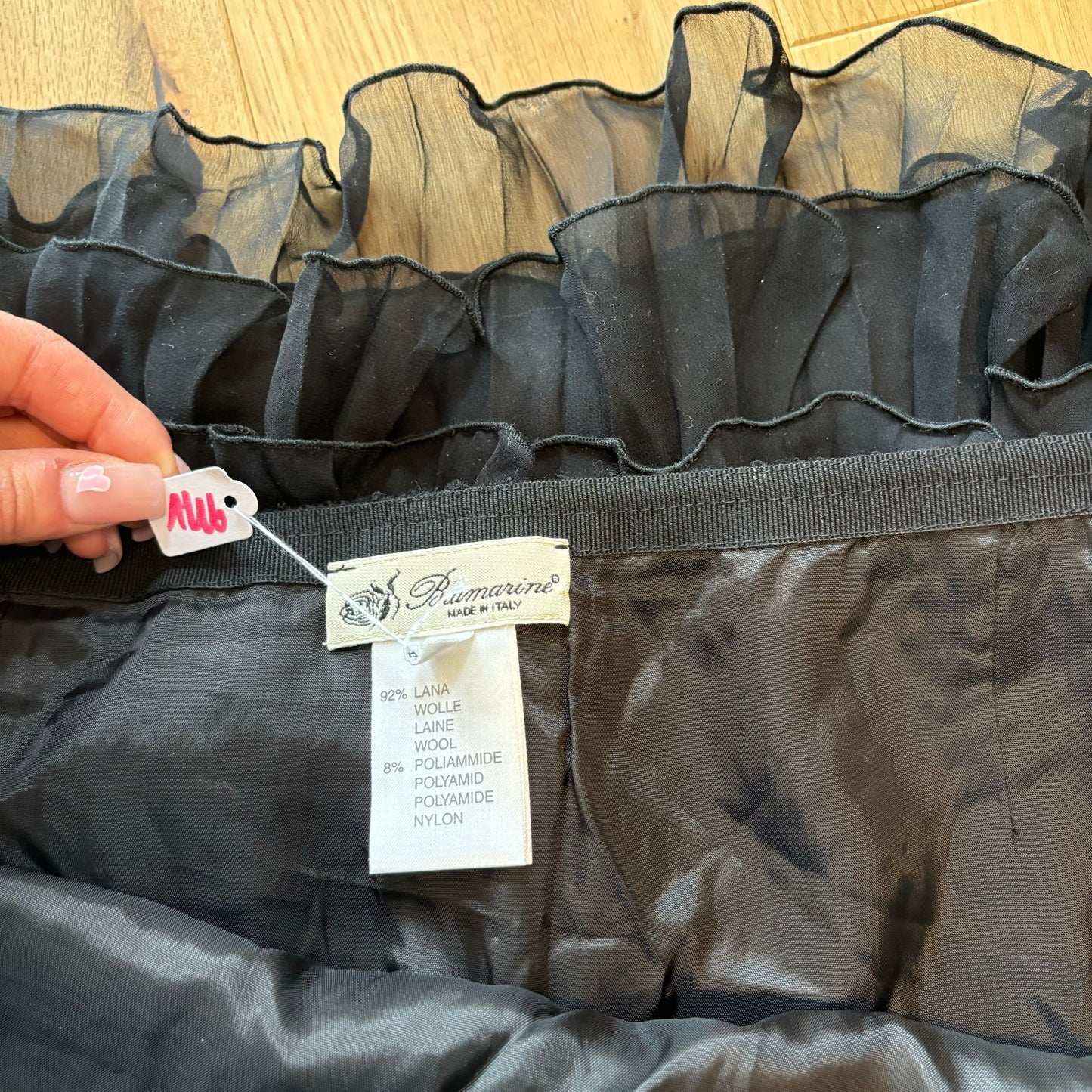 Blumarine Ruffle Skirt (L)