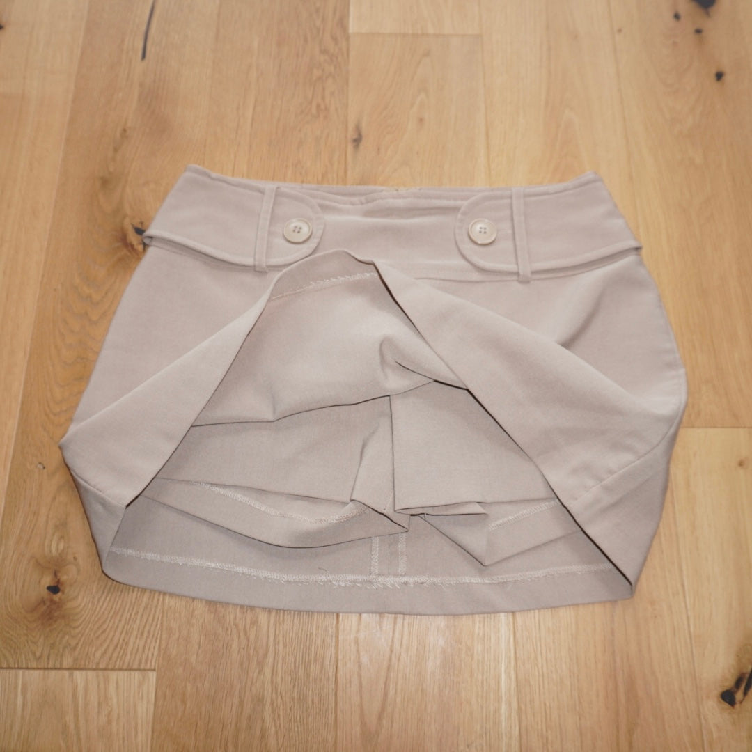 Buttoned Miniskirt (S)