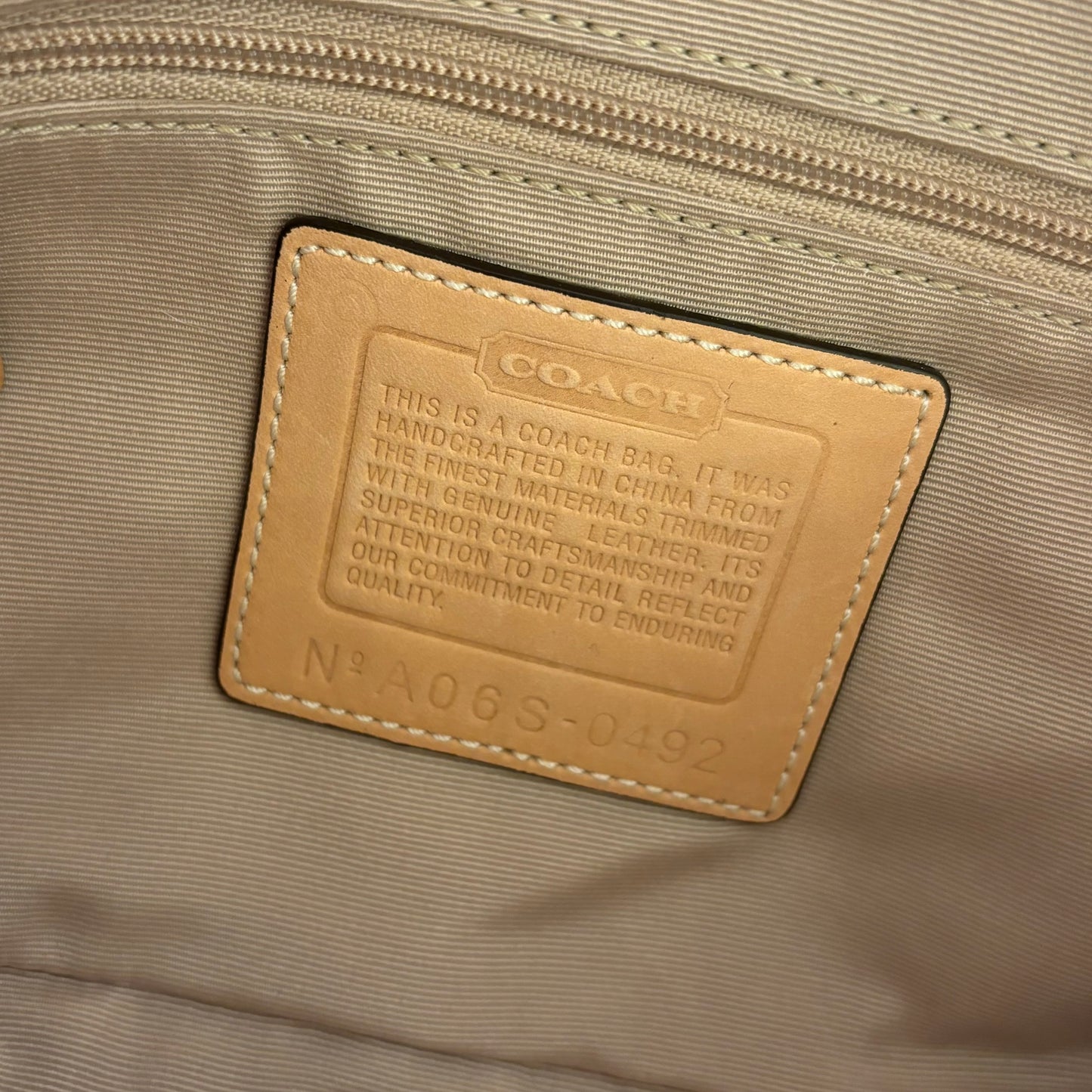 Coach Monogram Purse