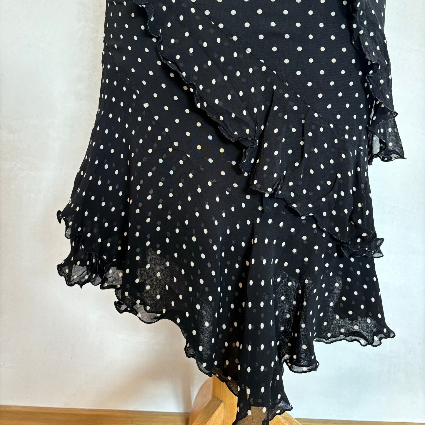 Ruffle Polkadot Skirt (S)
