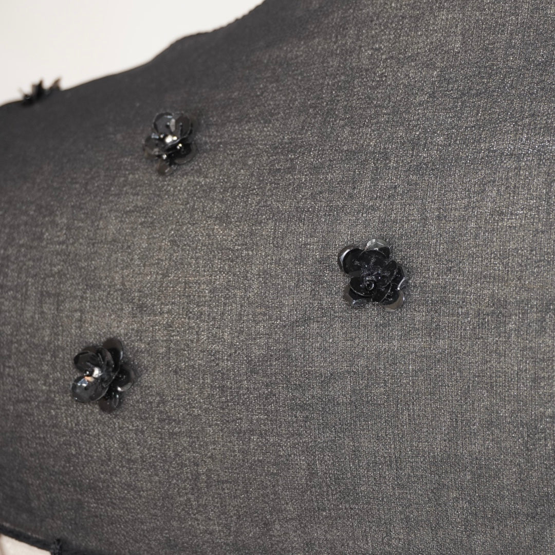 Sequin Tassle Scarf