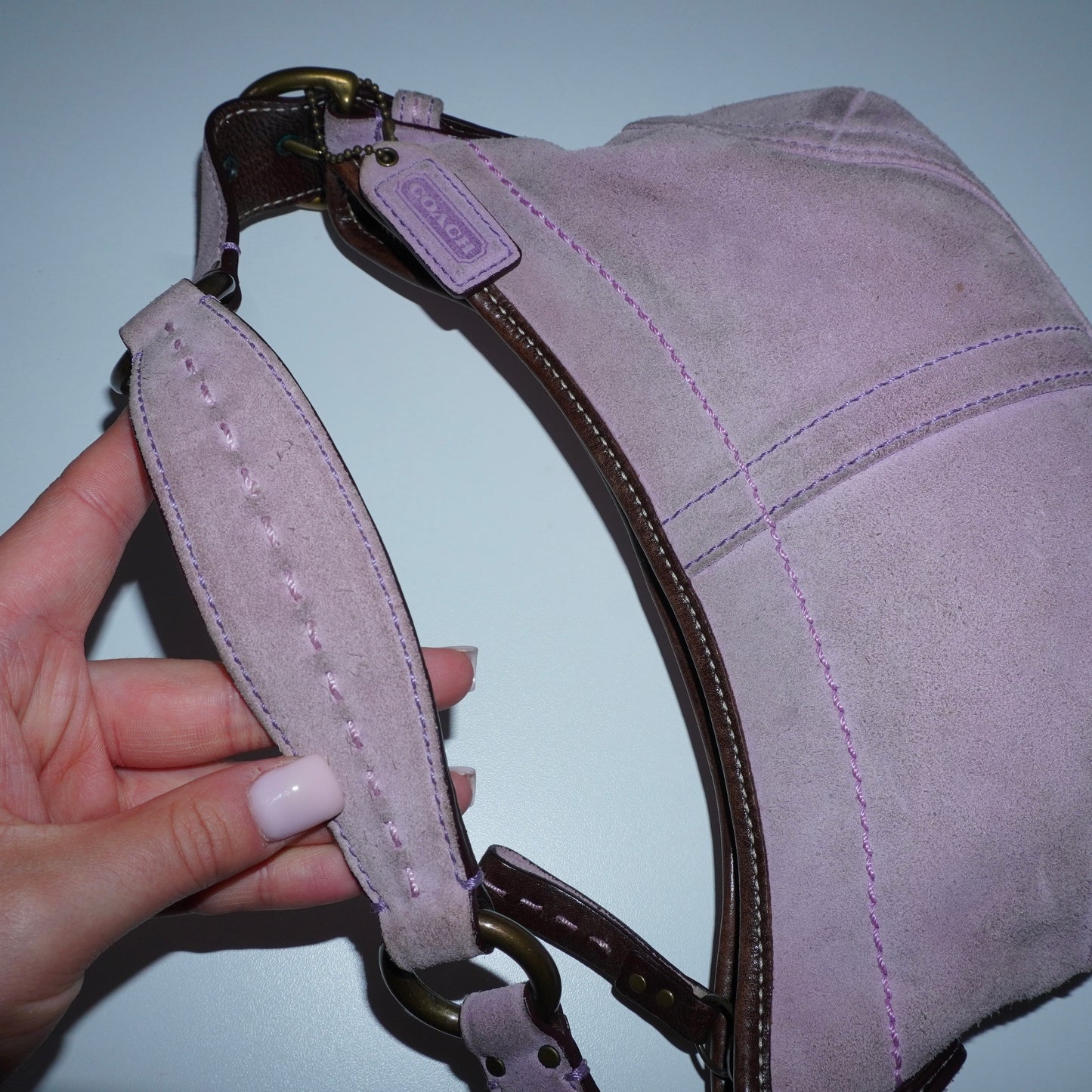 Coach Suede Purse