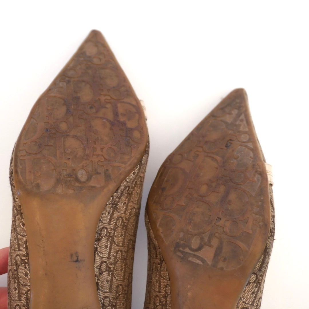 Dior Monogram Heels (38)