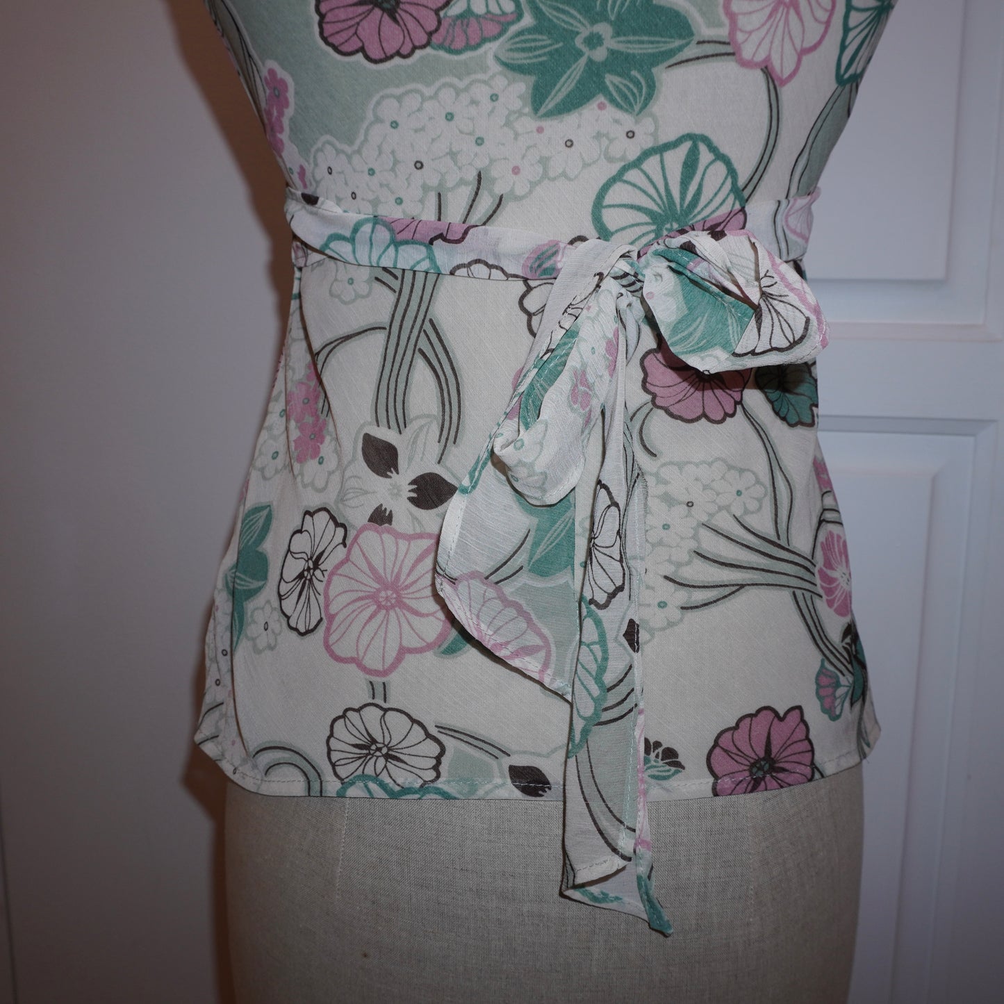 Floral Tie Top (S)