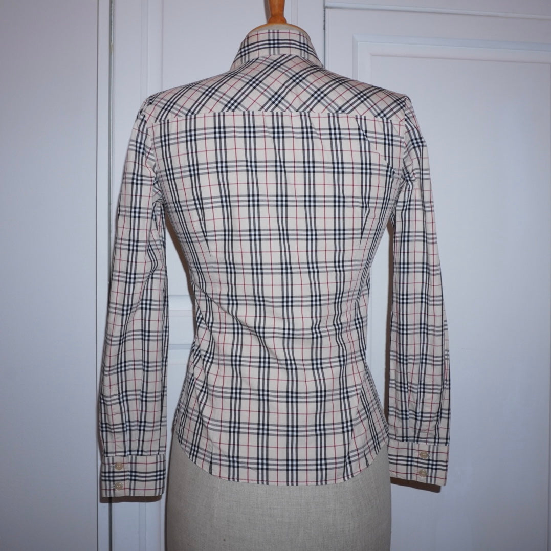 Burberry Novacheck Blouse (XS)