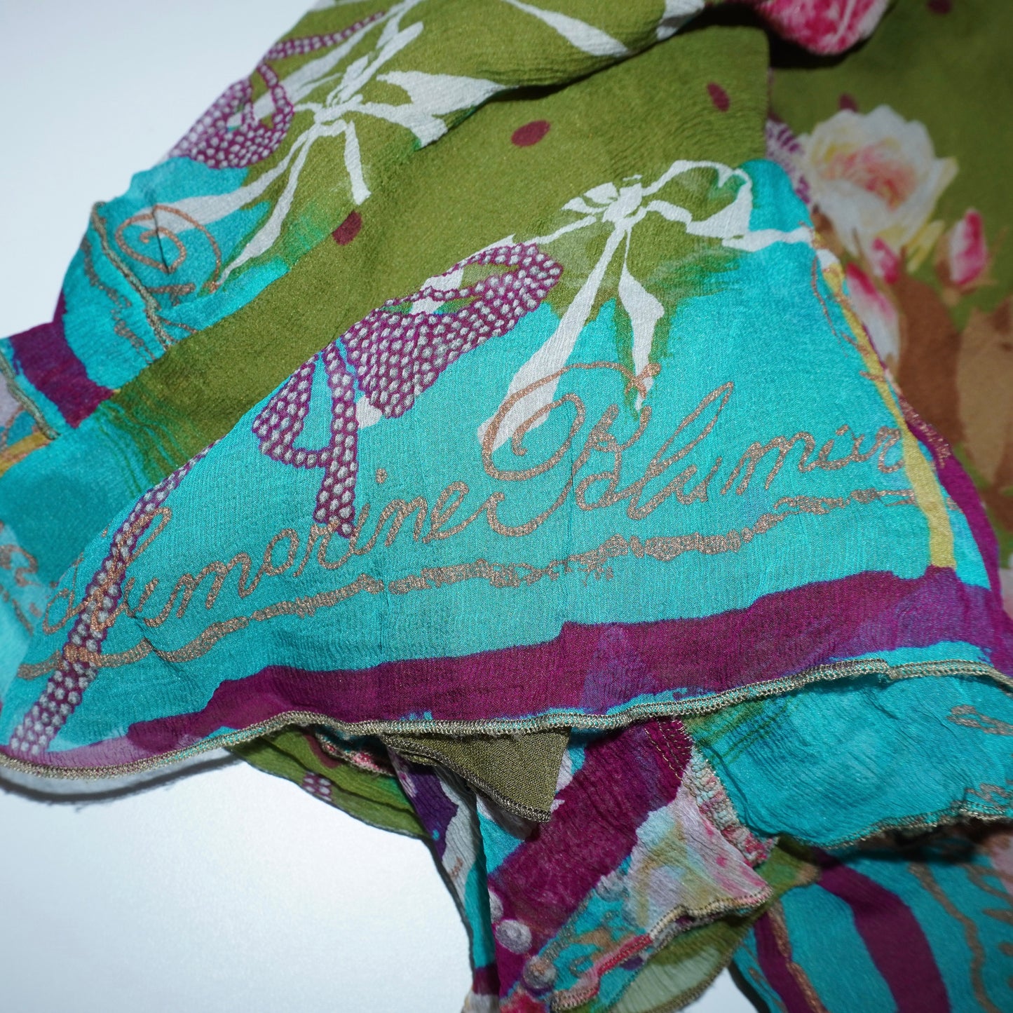 Blumarine Silk Skirt (S)