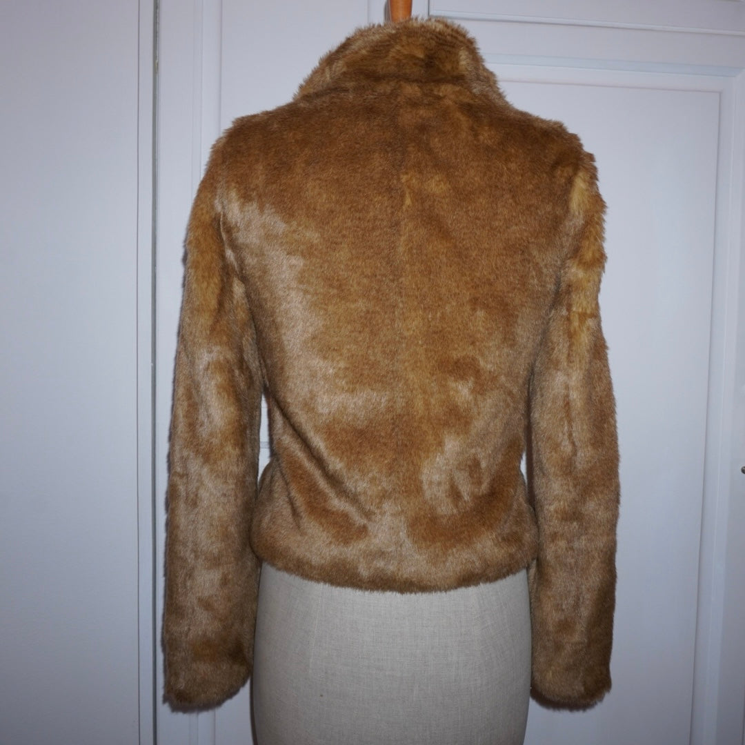 Faux Fur Jacket (XS)