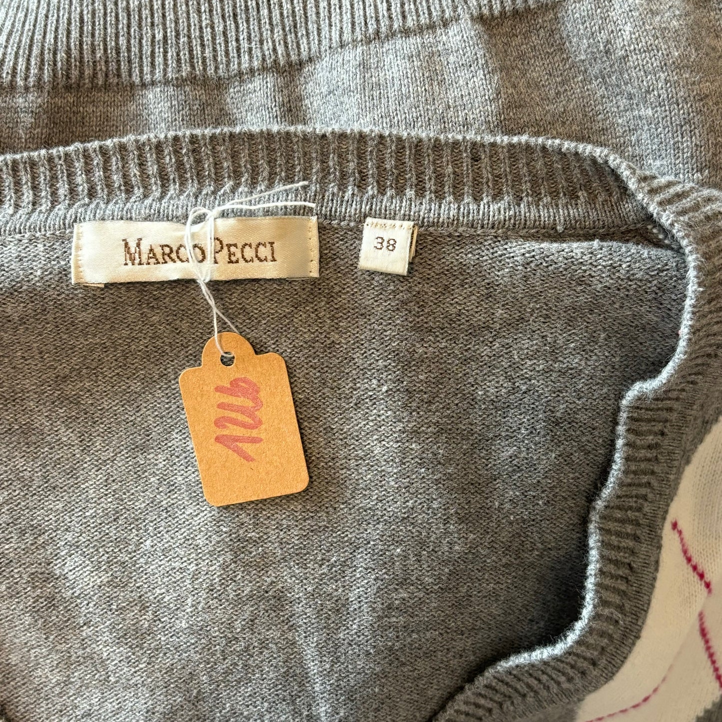 Arygle knit sweater (M)