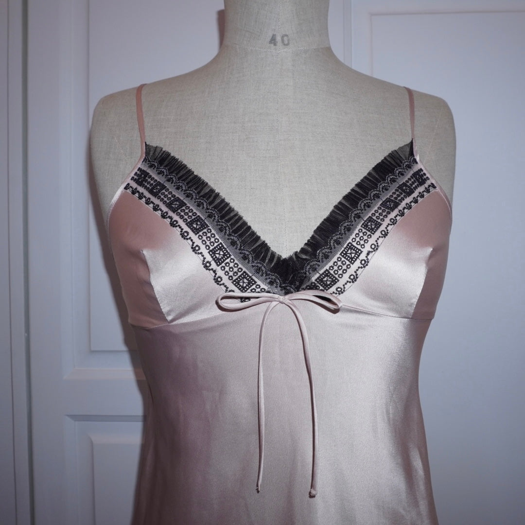 Satin Slip Dress (S)
