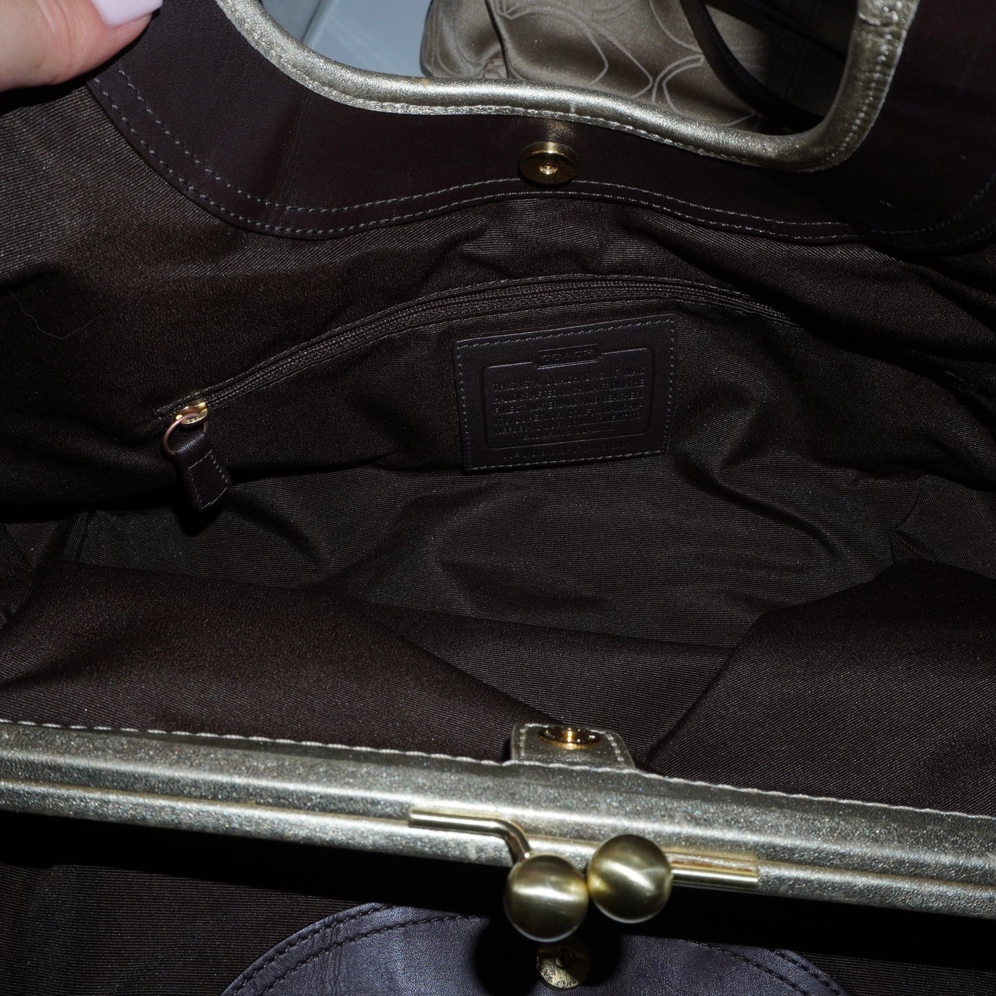 Coach Monogram Purse