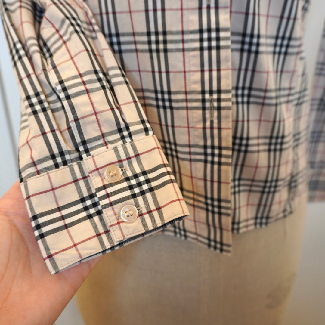 Burberry Novacheck Blouse (XS)