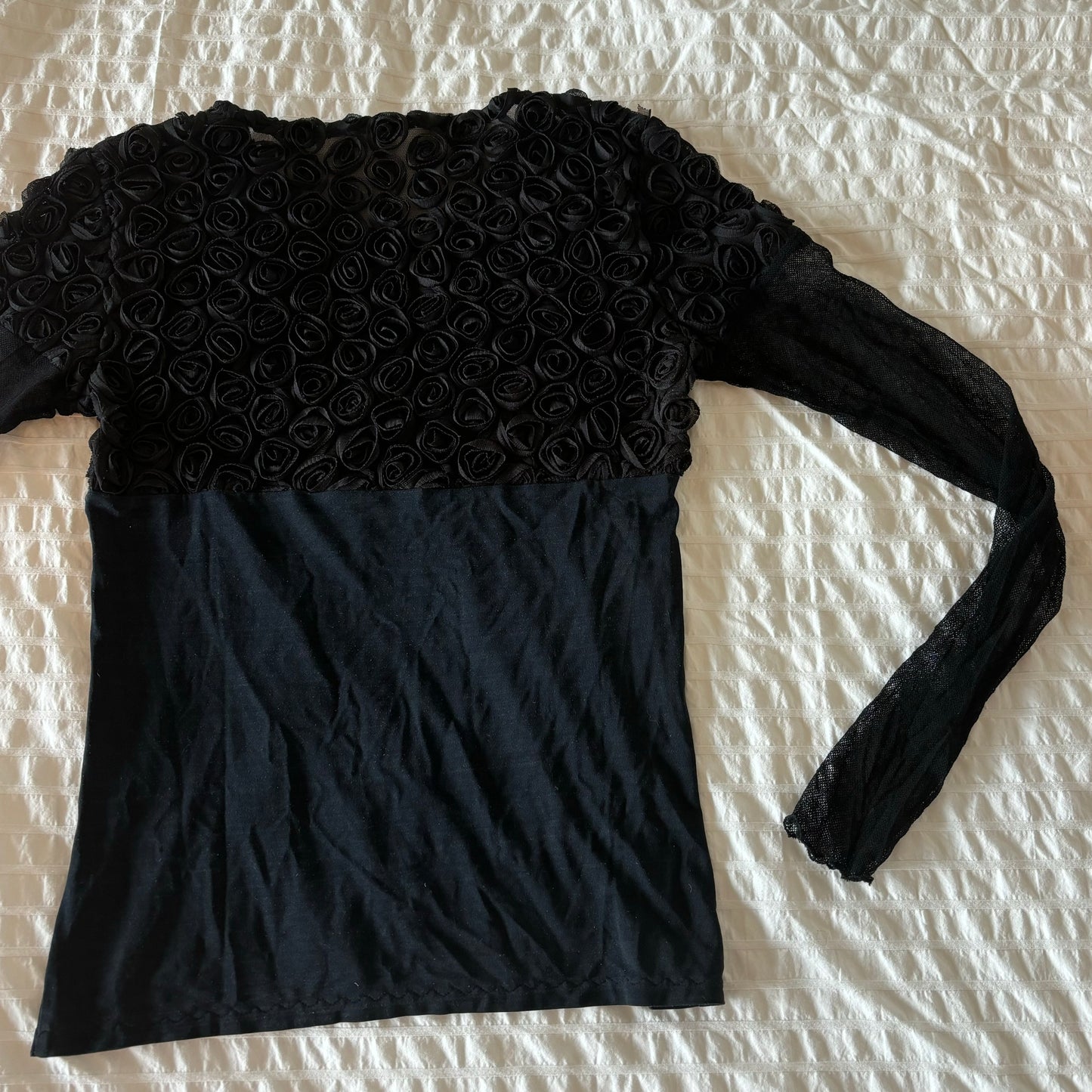 Rosette Mesh Top (XXS)