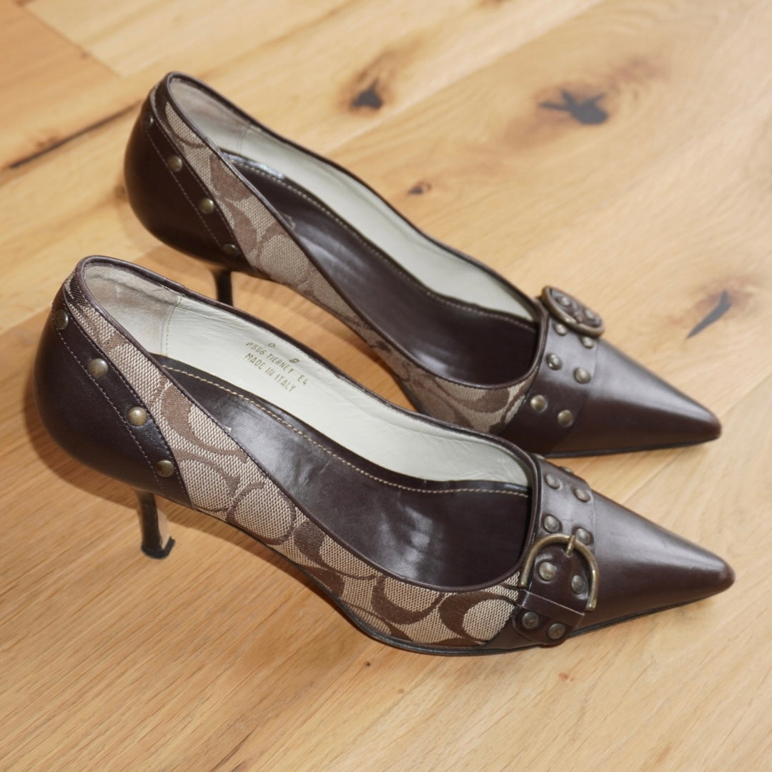 Coach Monogram Heels (39)