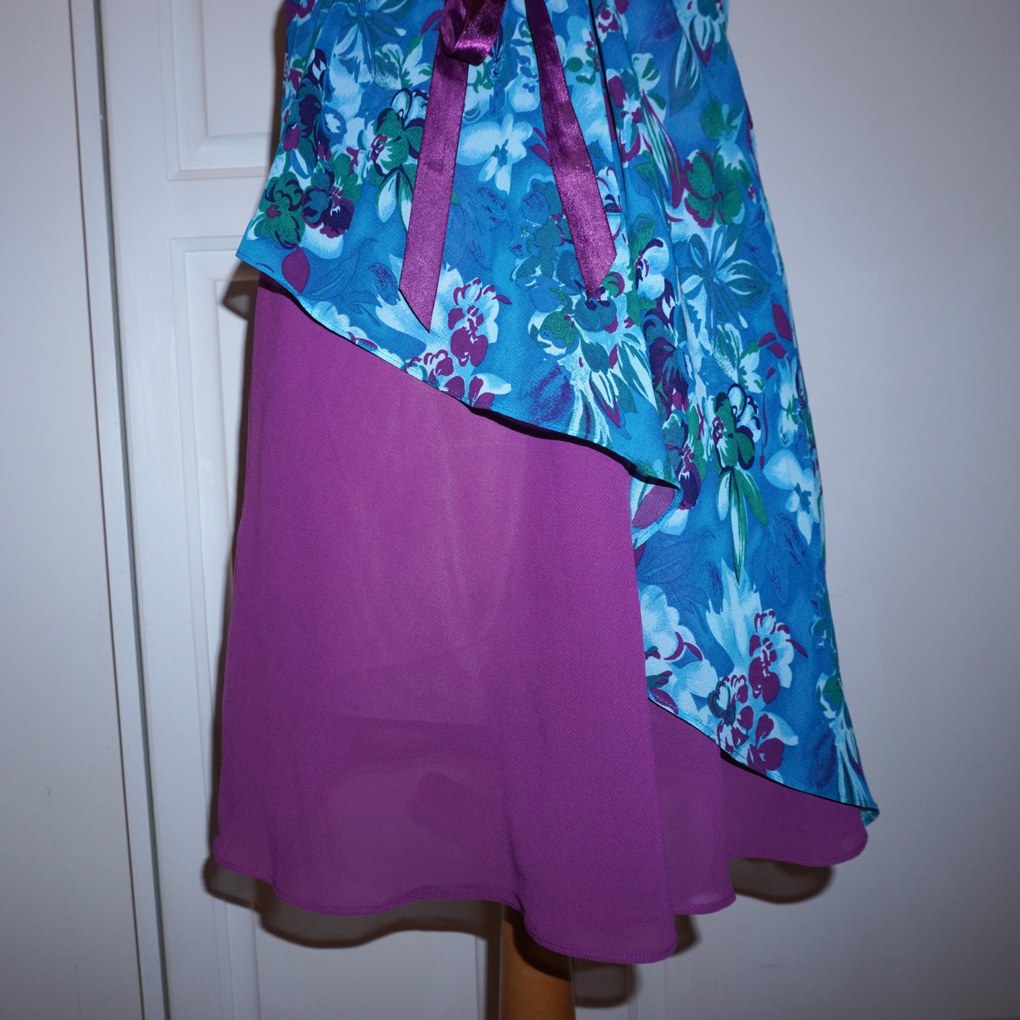 Robe nouée à fleurs (M)