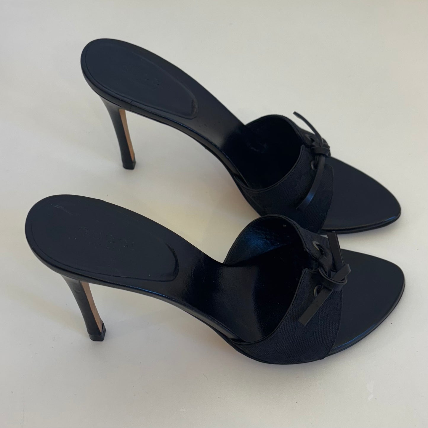 Gucci Monogram Mules (37)