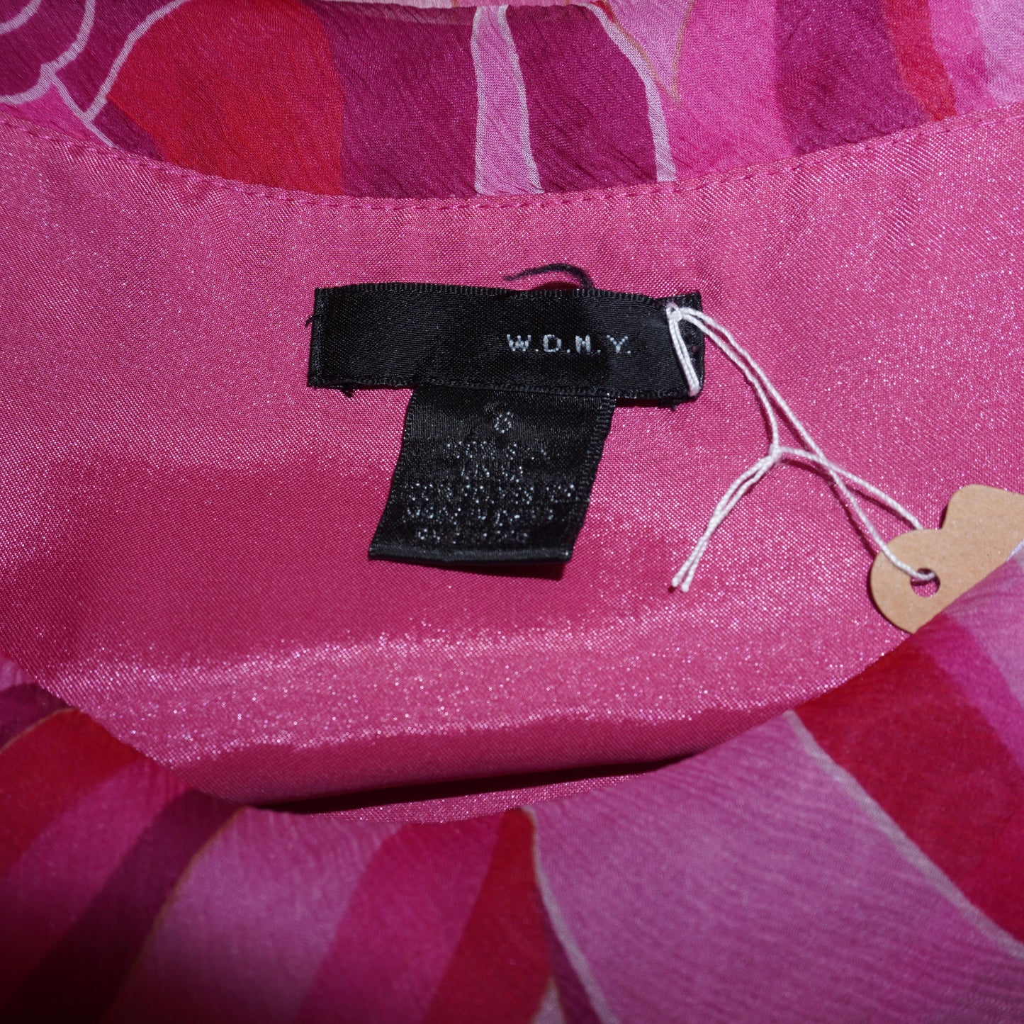 Silk Swirl Dress (S)