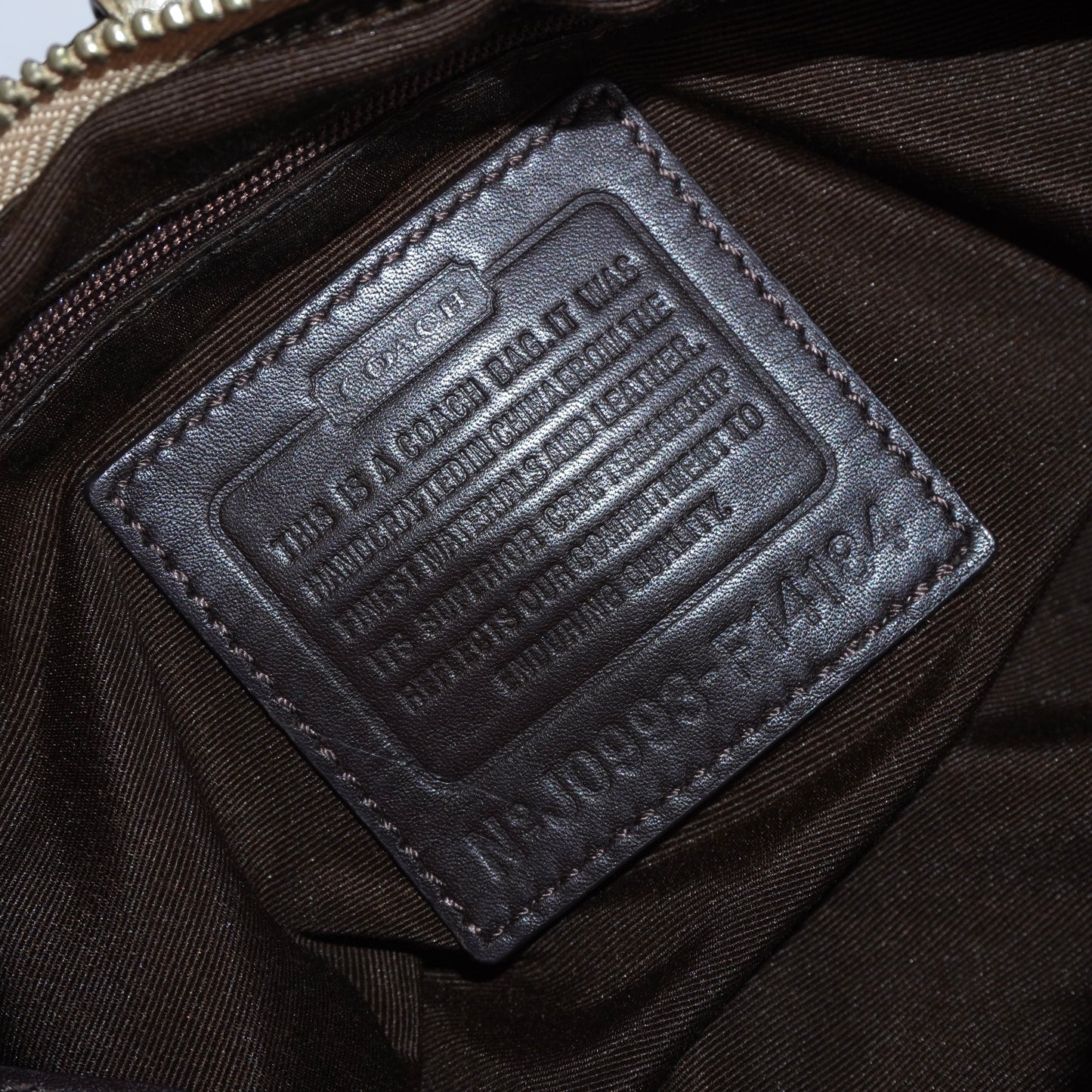 Coach Monogram Purse
