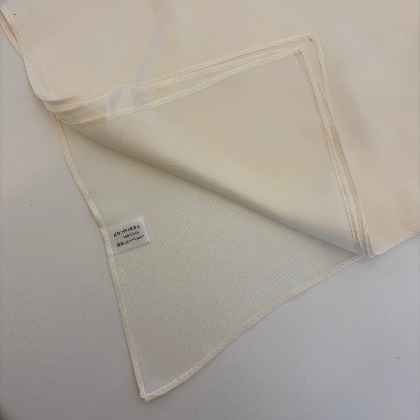 Silk Scarf Creme