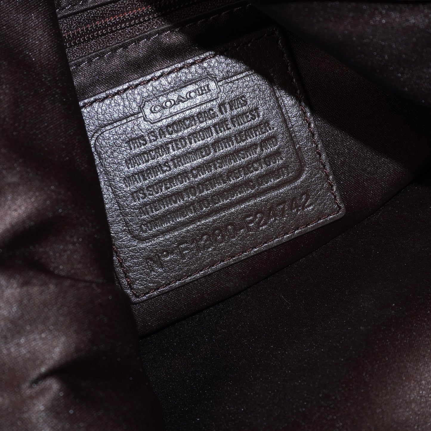 Coach Monogram Purse