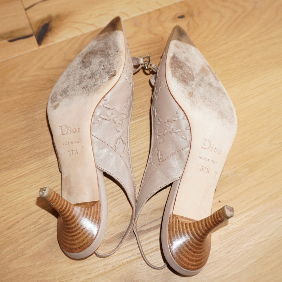 Dior Slingbacks (37.5)