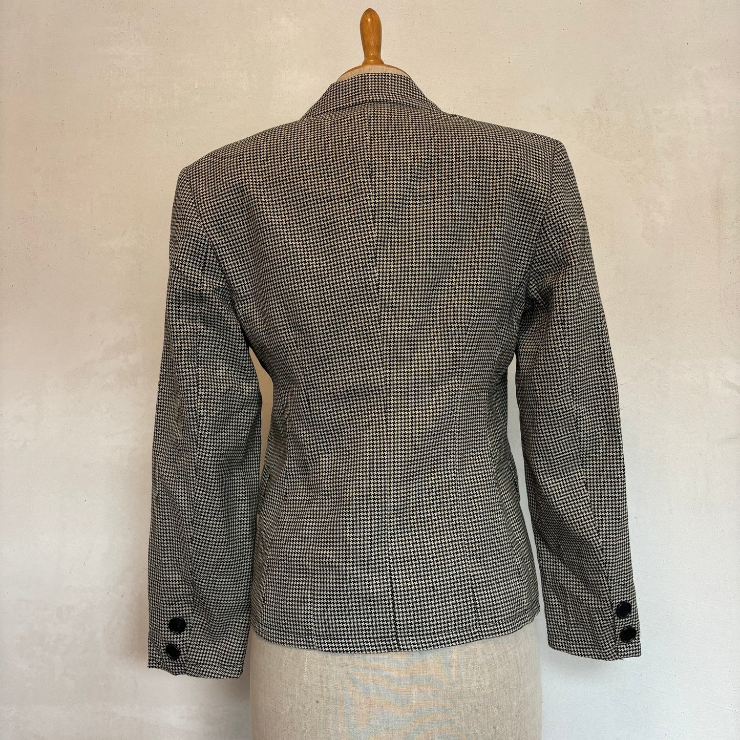 Sisley Houndstooth blazer (S)