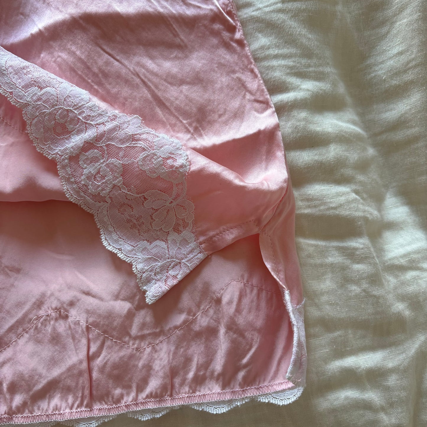Silk lace cami (S)