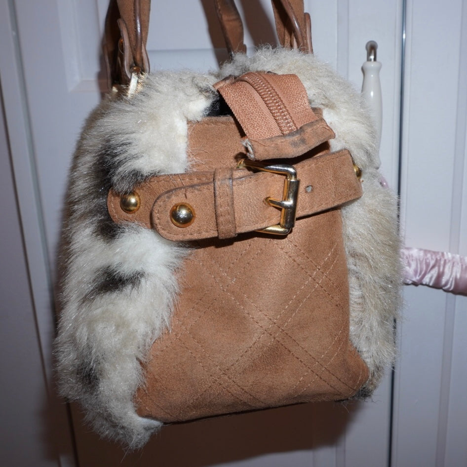 Faux Fur Purse