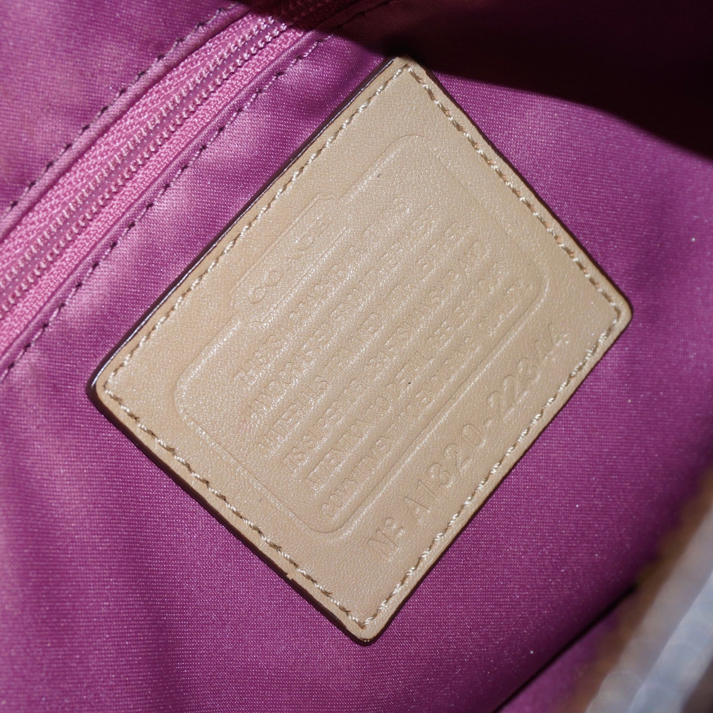 Coach Monogram Purse