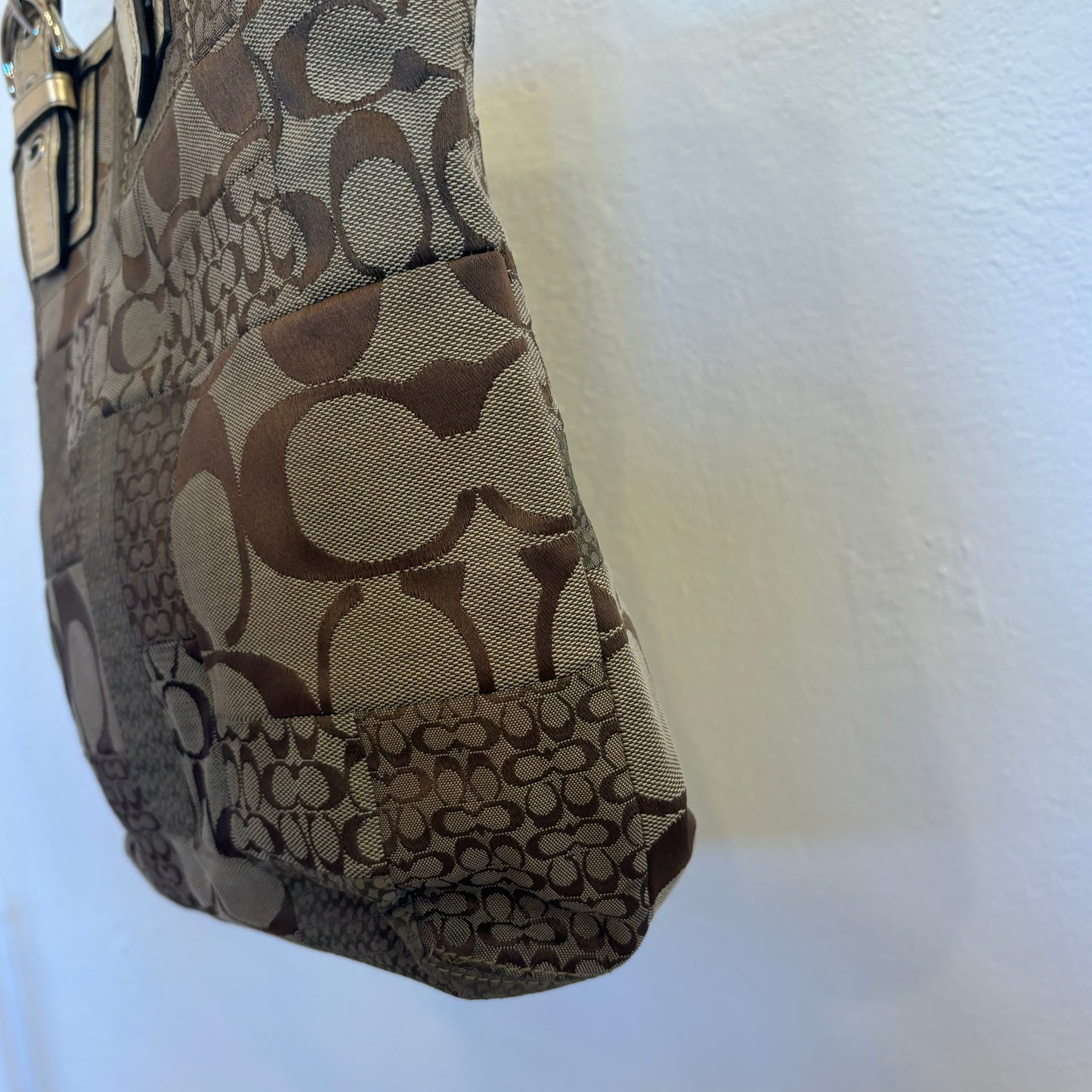 Coach Monogram Tote Purse