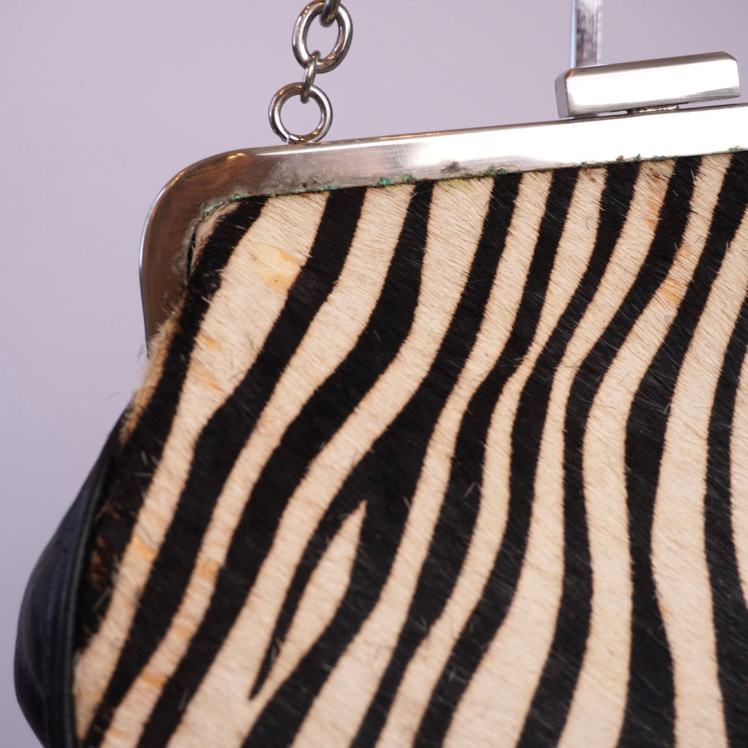 Zebra Print Purse
