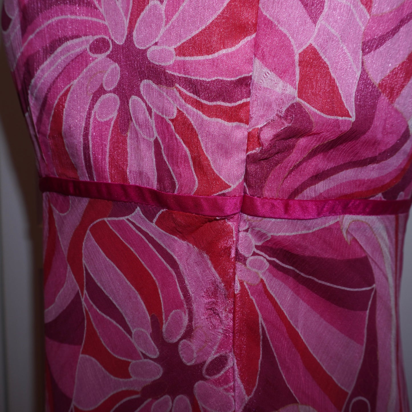 Silk Swirl Dress (S)