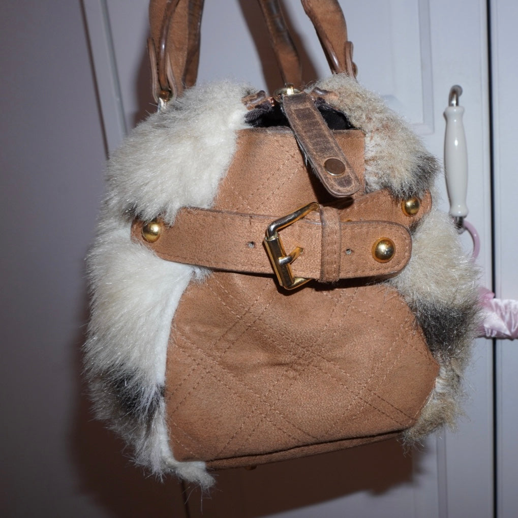 Faux Fur Purse