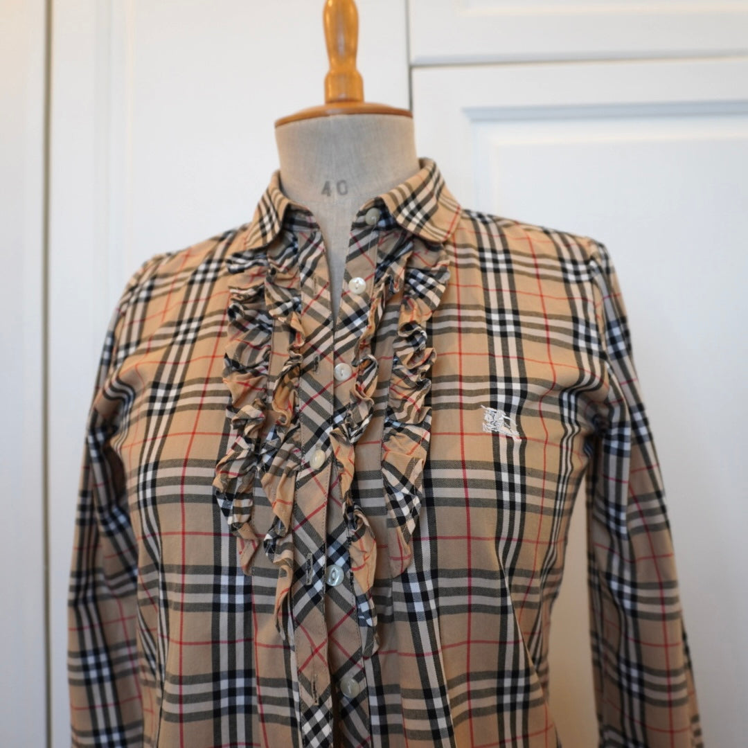 Burberry Novacheck Blouse (S)