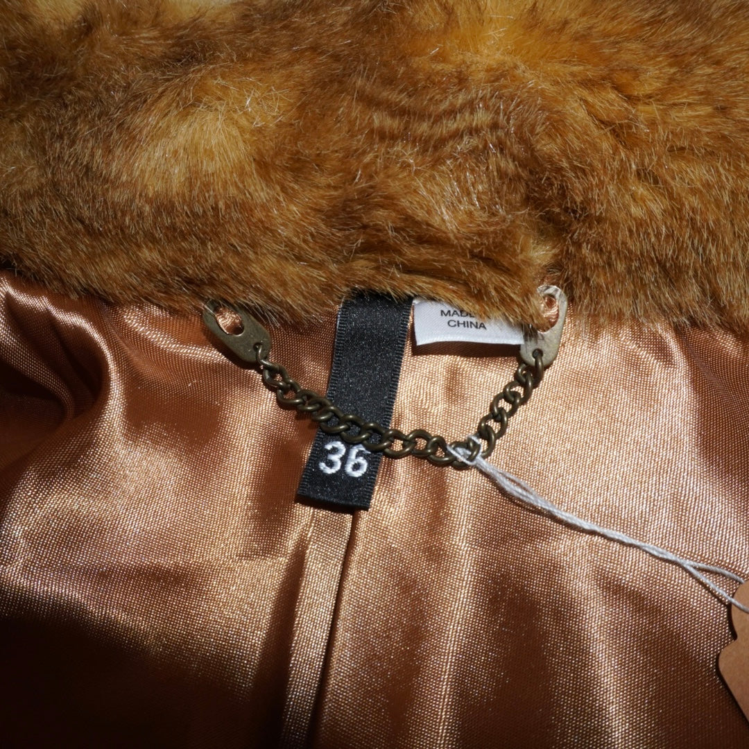 Faux Fur Jacket (XS)