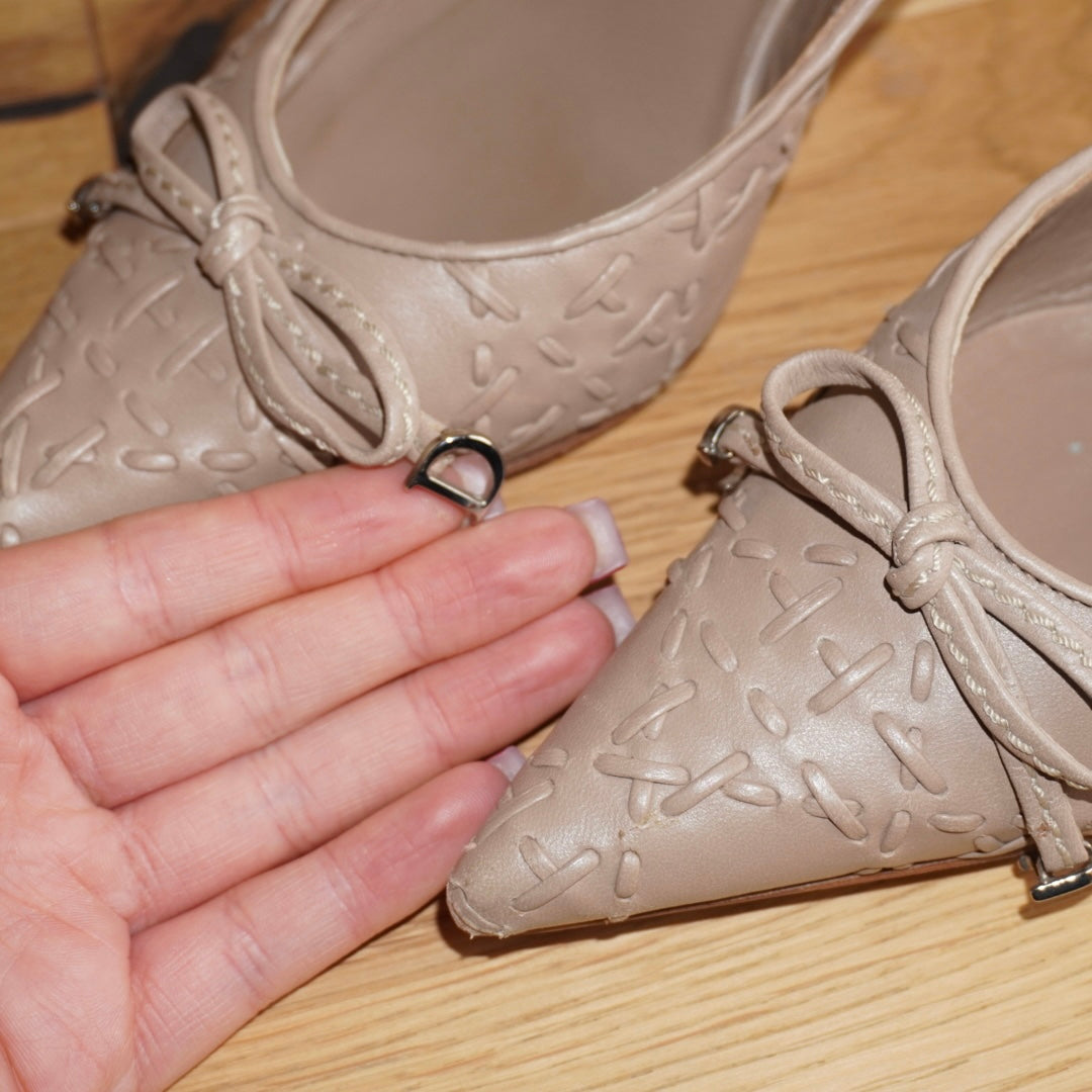 Dior Slingbacks (37.5)