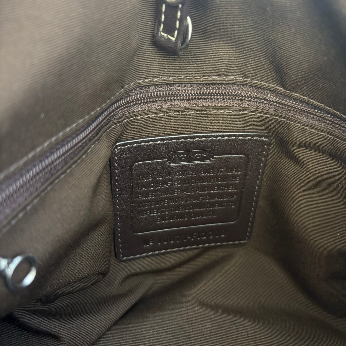 Coach Monogram Tote Purse