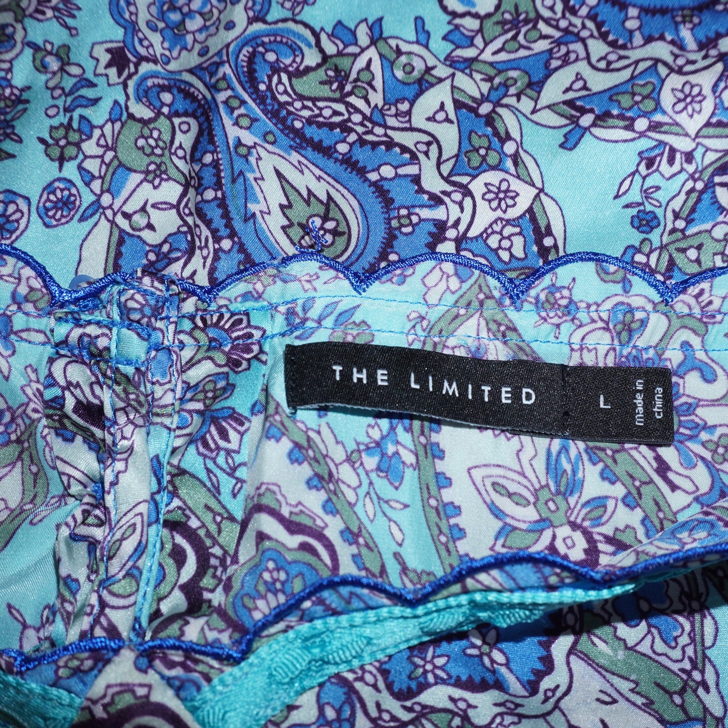 Silk Floral Cami Top (M)