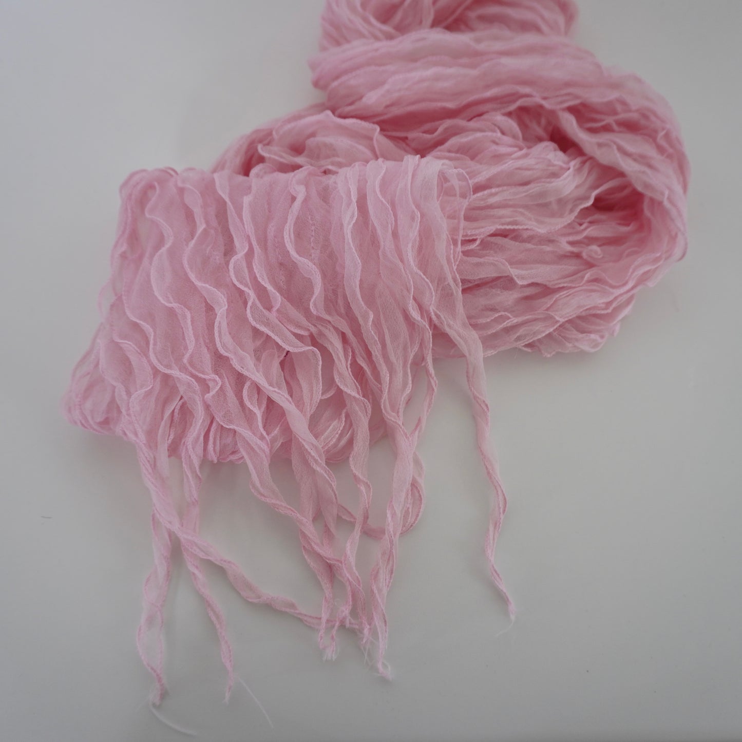 Silk Ruffle Scarf