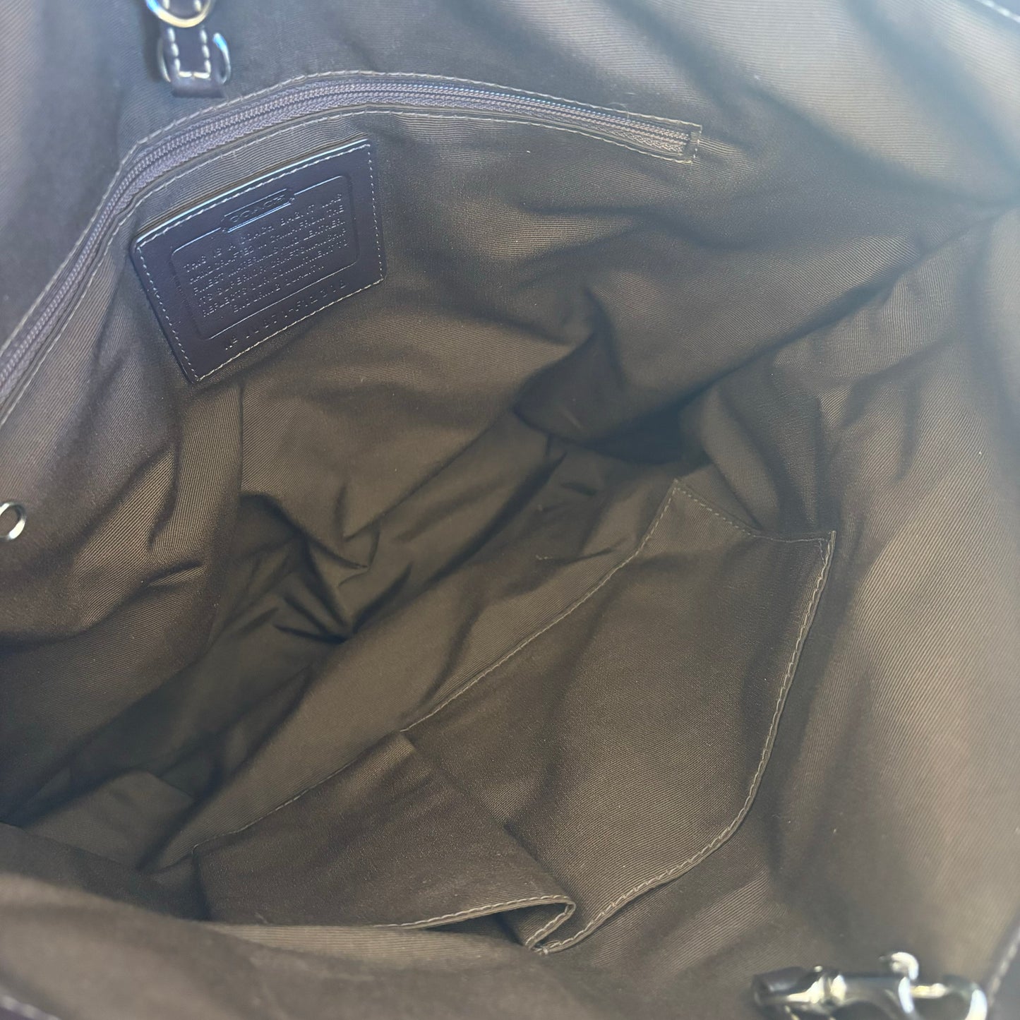 Coach Monogram Tote Purse