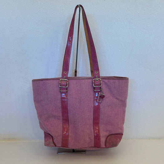 Coach Herringbone Tote Purse