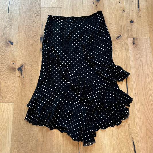 Ruffle Polkadot Skirt (S)