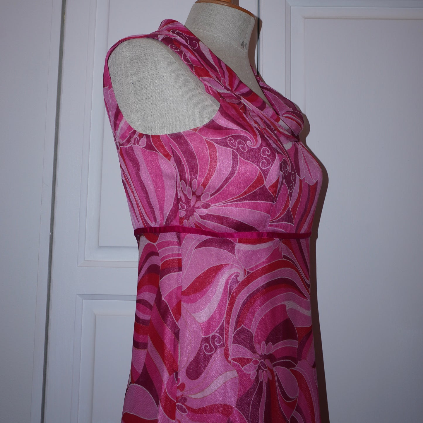 Silk Swirl Dress (S)