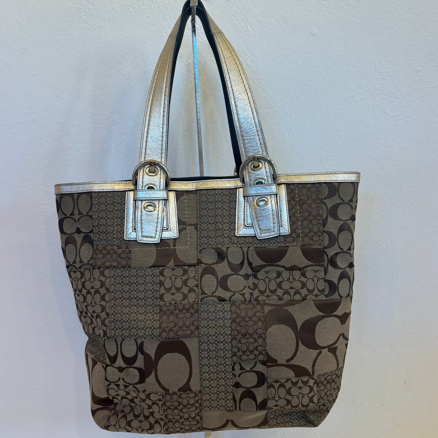 Coach Monogram Tote Purse