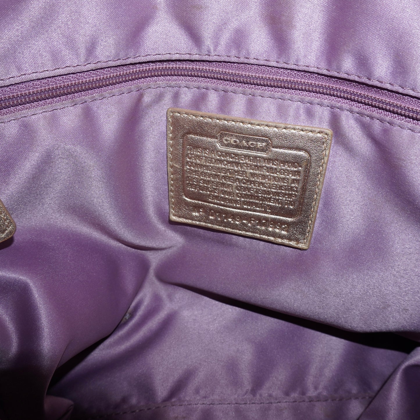 Coach Monogram Purse