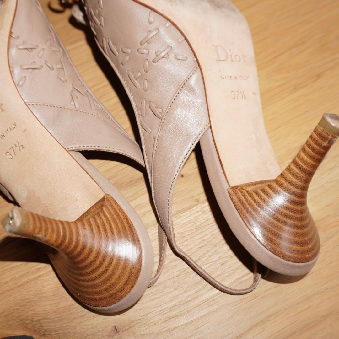 Dior Slingbacks (37.5)