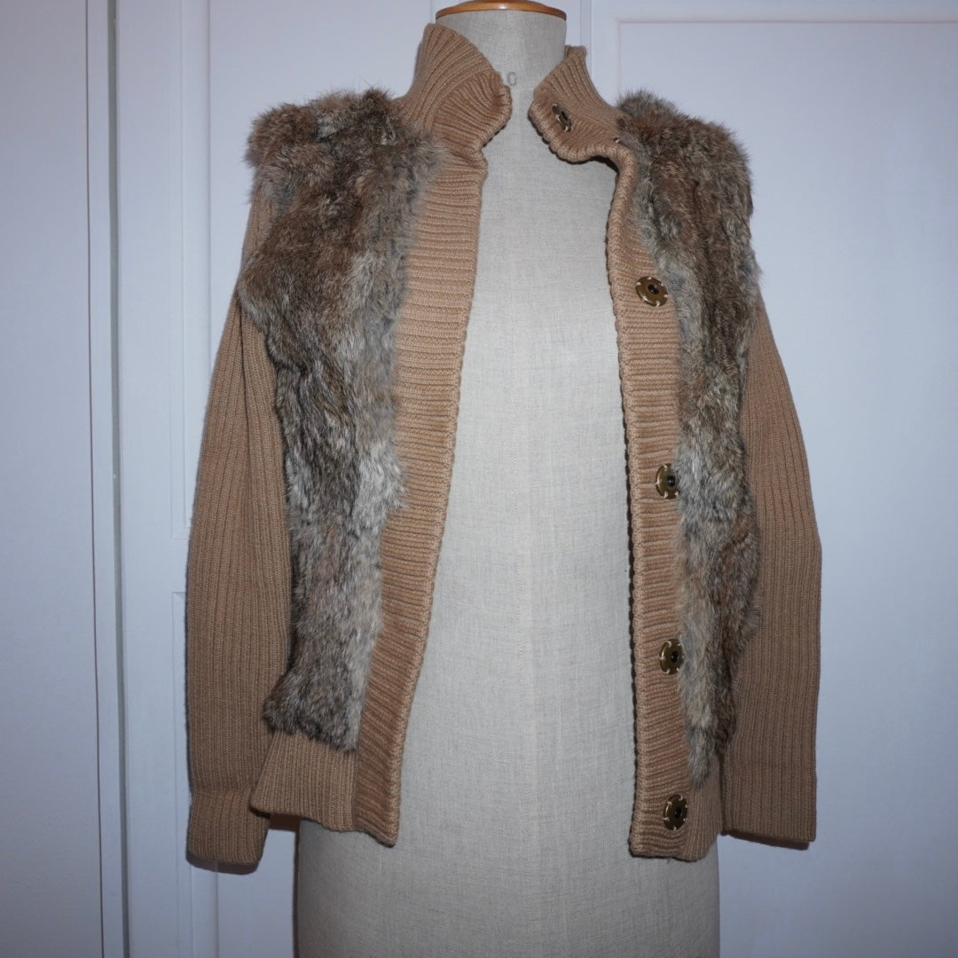 Micheal Kors Fur Jacket (M)