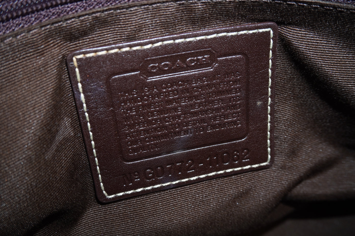 Coach Monogram Purse