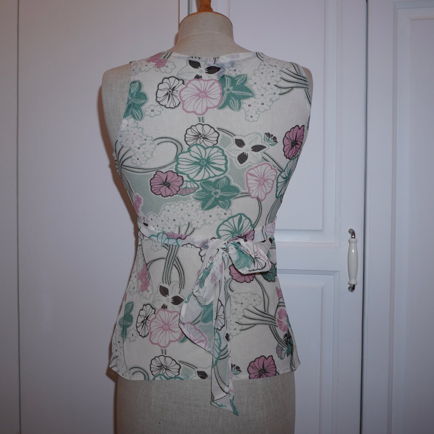 Floral Tie Top (S)